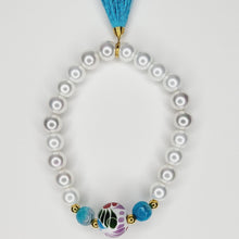 Load image into Gallery viewer, Talavera Sphere Bracelet - Blue
