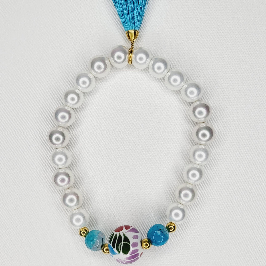 Talavera Sphere Bracelet - Blue