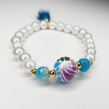 Load image into Gallery viewer, Talavera Sphere Bracelet - Blue
