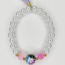 Load image into Gallery viewer, Talavera Sphere Bracelet - Lilac
