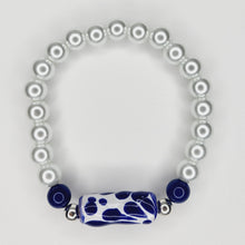 Charger l&#39;image dans la galerie, Bracelet Cylindre En Argent
