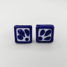 Load image into Gallery viewer, Large square drop earrings
