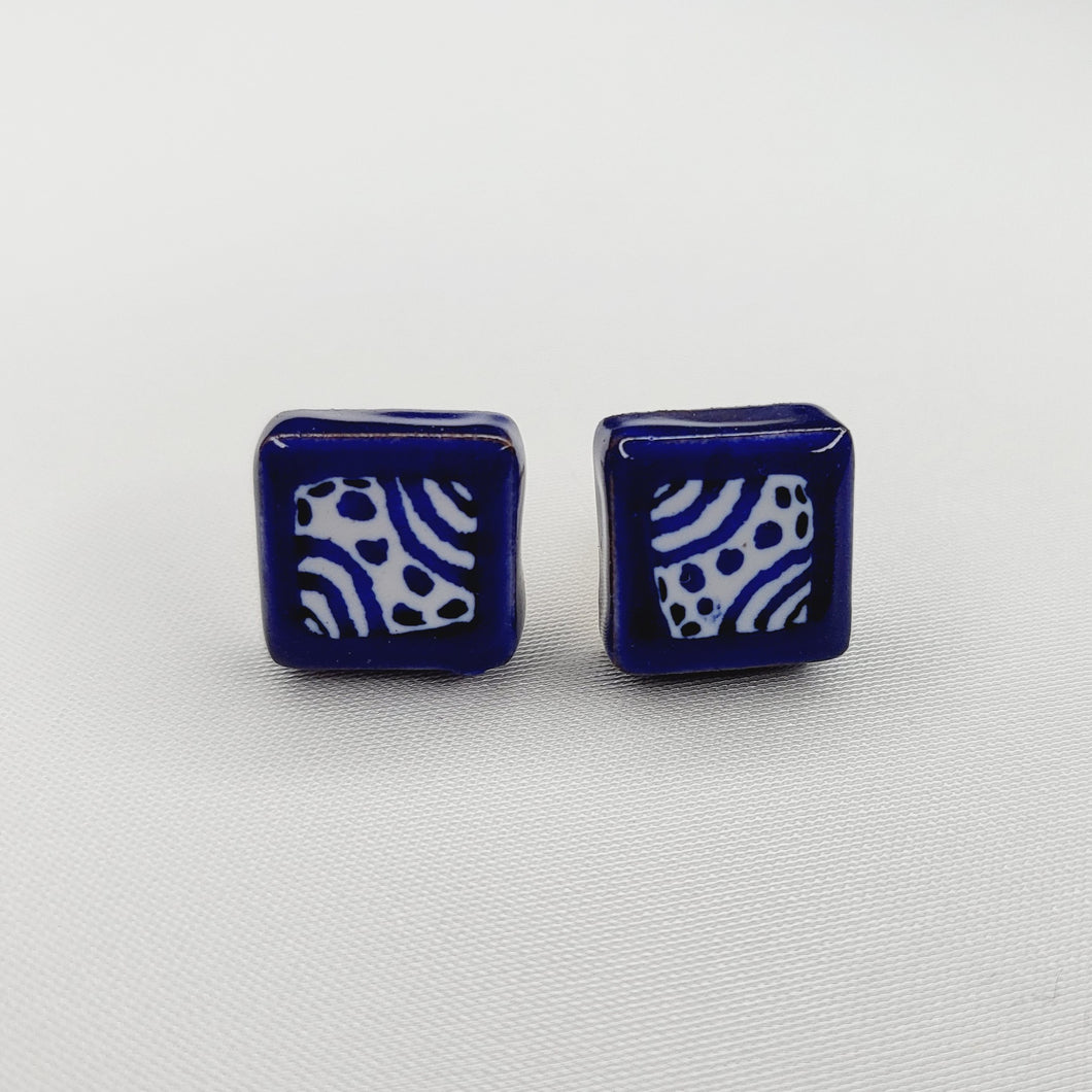 Aretes Cuadro chico Río