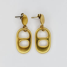 Cargar imagen en el visor de la galería, Aretes Anilla de Lata
