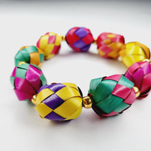 Cargar imagen en el visor de la galería, Pulsera Palma grande Dorada
