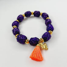Charger l&#39;image dans la galerie, Bracelet Palmier Violet
