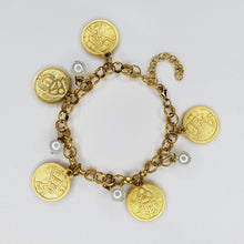 Load image into Gallery viewer, Golden Coin Bracelet
