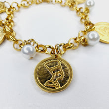 Load image into Gallery viewer, Golden Coin Bracelet

