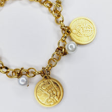 Load image into Gallery viewer, Golden Coin Bracelet
