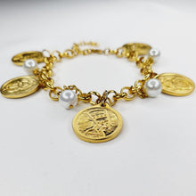 Load image into Gallery viewer, Golden Coin Bracelet
