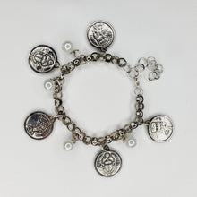Load image into Gallery viewer, Silver Coins Bracelet
