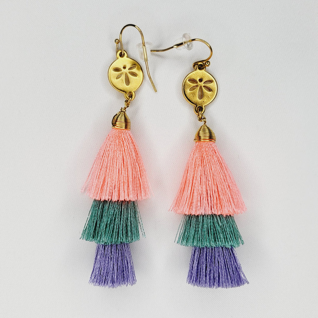 Medium Tassel Earring 3 Colors