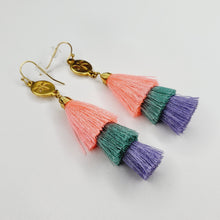Load image into Gallery viewer, Medium Tassel Earring 3 Colors
