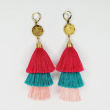 Load image into Gallery viewer, Large Tassel Earring 3 Colors
