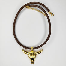 Load image into Gallery viewer, Golden Bull Necklace
