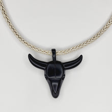 Load image into Gallery viewer, Black Bull Necklace
