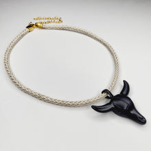 Load image into Gallery viewer, Black Bull Necklace

