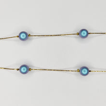 Cargar imagen en el visor de la galería, Collar de Perlas Azul Iridiscente
