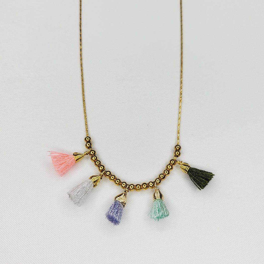 Collier à pampilles miniatures