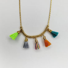 Load image into Gallery viewer, Miniature Tassel Necklace
