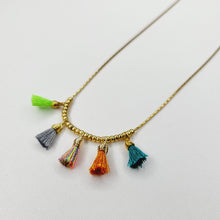 Load image into Gallery viewer, Miniature Tassel Necklace
