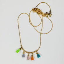 Load image into Gallery viewer, Miniature Tassel Necklace
