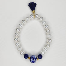 Cargar imagen en el visor de la galería, Pulsera Esfera Talavera - Azul Tradicional
