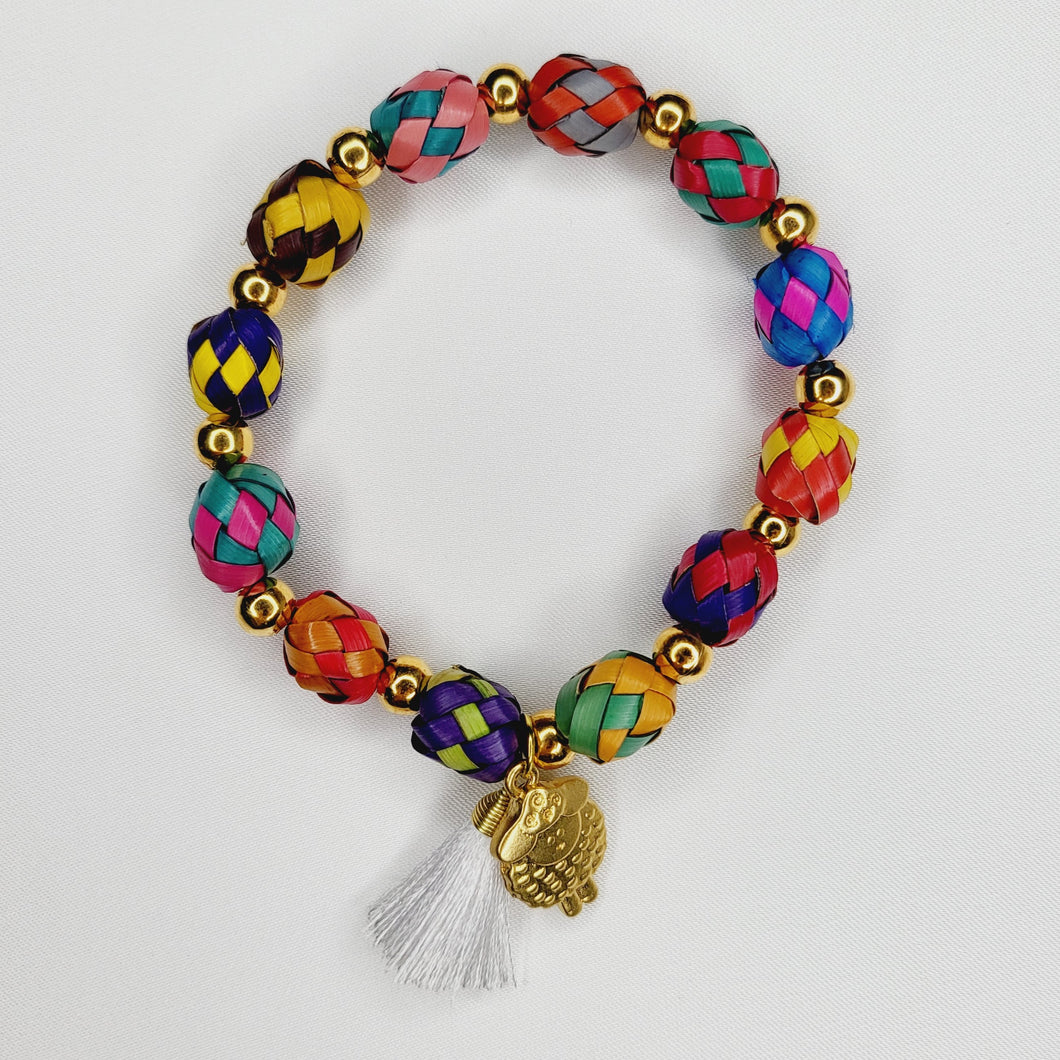 Pulsera de Palma Multicolor