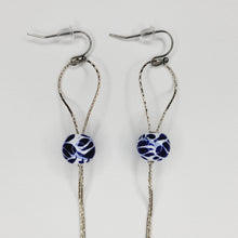 Cargar imagen en el visor de la galería, Aretes Mini Talavera Plata
