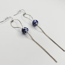 Cargar imagen en el visor de la galería, Aretes Mini Talavera Plata
