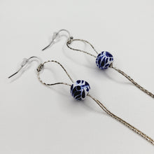 Cargar imagen en el visor de la galería, Aretes Mini Talavera Plata
