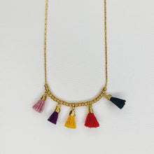 Load image into Gallery viewer, Miniature Tassel Necklace
