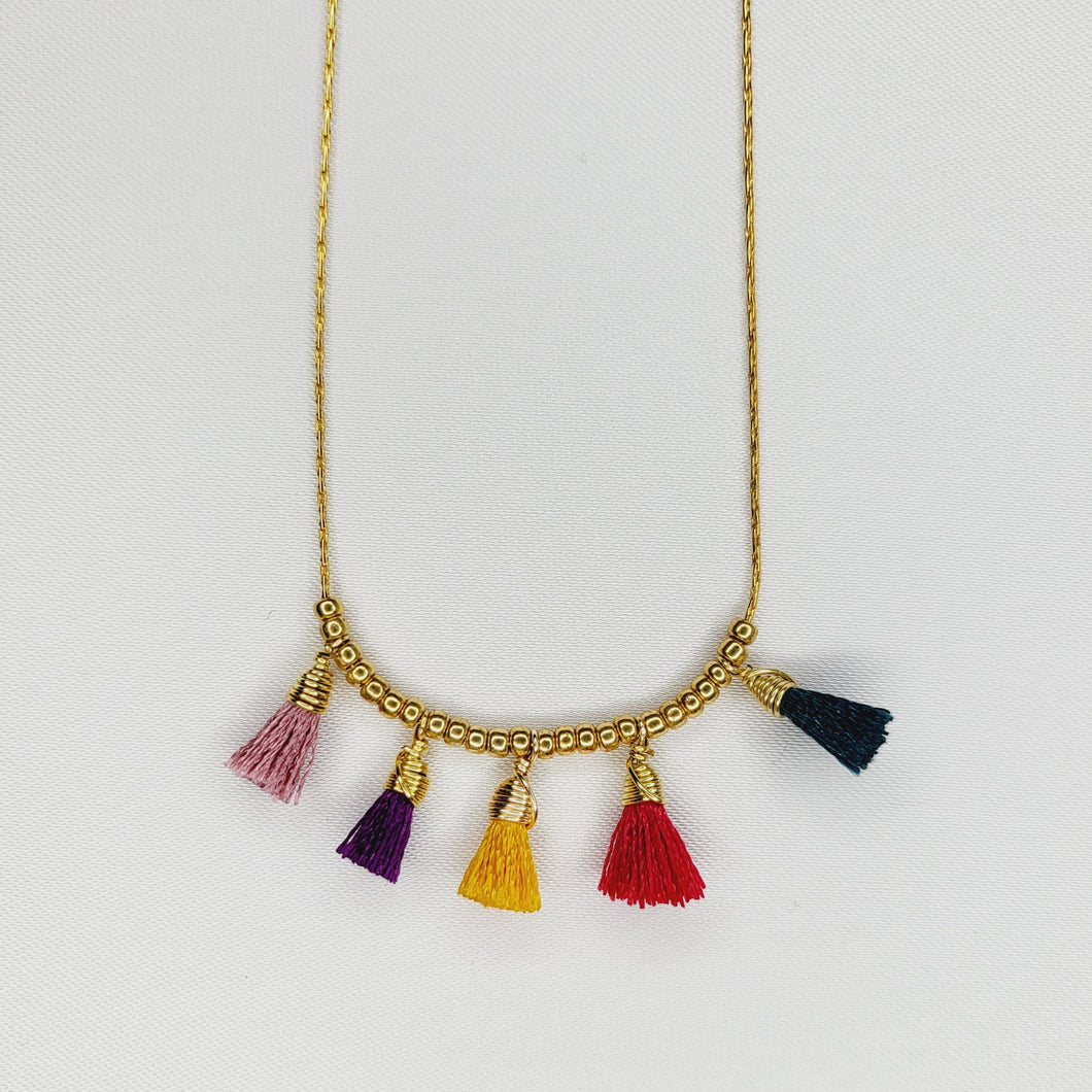 Miniature Tassel Necklace