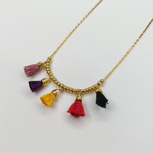 Load image into Gallery viewer, Miniature Tassel Necklace
