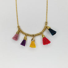 Load image into Gallery viewer, Miniature Tassel Necklace

