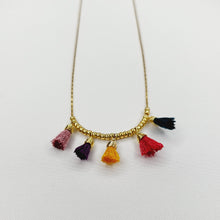 Load image into Gallery viewer, Miniature Tassel Necklace
