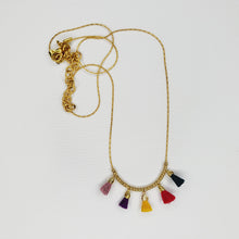 Load image into Gallery viewer, Miniature Tassel Necklace
