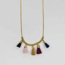 Load image into Gallery viewer, Miniature Tassel Necklace
