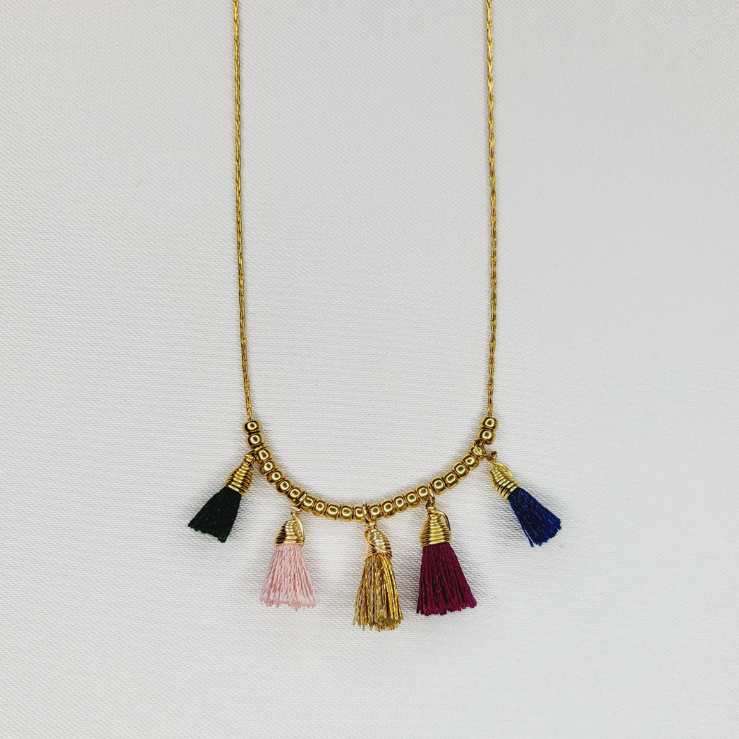 Miniature Tassel Necklace