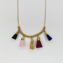 Load image into Gallery viewer, Miniature Tassel Necklace
