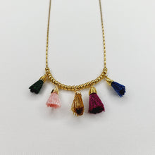 Load image into Gallery viewer, Miniature Tassel Necklace
