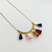 Load image into Gallery viewer, Miniature Tassel Necklace

