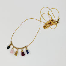 Load image into Gallery viewer, Miniature Tassel Necklace

