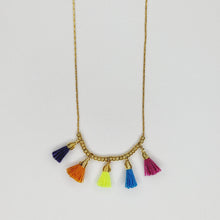 Load image into Gallery viewer, Miniature Tassel Necklace
