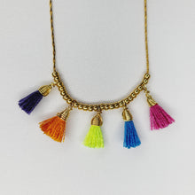 Load image into Gallery viewer, Miniature Tassel Necklace
