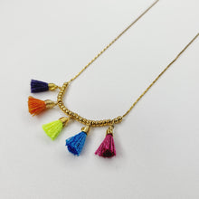 Load image into Gallery viewer, Miniature Tassel Necklace
