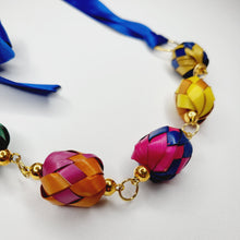 Cargar imagen en el visor de la galería, Collar Listón Azul Rey
