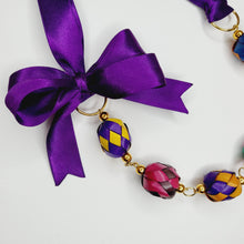 Cargar imagen en el visor de la galería, Collar Listón Morado
