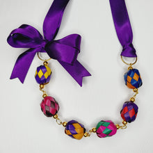 Cargar imagen en el visor de la galería, Collar Listón Morado
