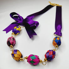 Cargar imagen en el visor de la galería, Collar Listón Morado
